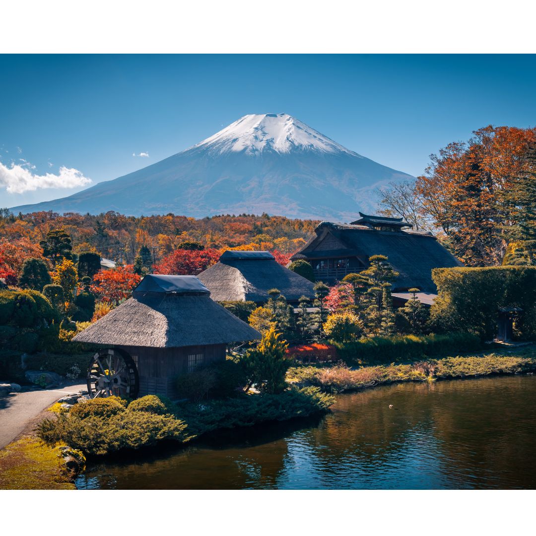 Fuji on a Shoe String: Oshino Hakkai Village