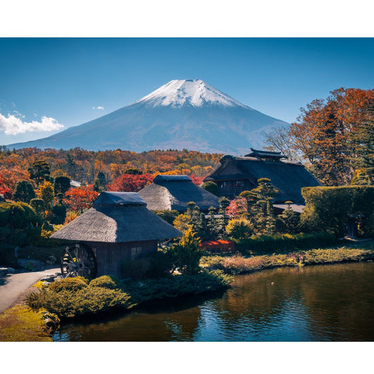 Fuji on a Shoe String: Oshino Hakkai Village